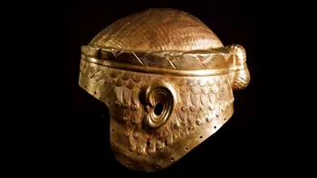 Descoperirea unei căști din aur veche de 4.600 de ani, poartă către trecut: Cât de importantă era eleganța regală în Mesopotamia