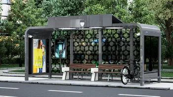 Digitalizarea în România se simte și în stațiile de autobuz inteligente. Băncile smart și conectivitatea la internet, o mână de ajutor când aștepți