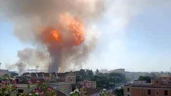 Explozie puternică la o benzinărie din Roma. 21 de persoane au fost rănite, ce a declanșat tragedia