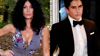 Fiul Mihaelei Rădulescu îi este alături mamei sale în cea mai grea perioadă. Ayan are 20 de ani şi este un tânăr model. Foto