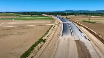 S-a pus asfalt pe lotul 2 al tronsonului Focșani – Bacău. Stadiul în care se află Autostrada A7 a Moldovei