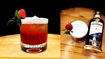 Cum faci un cocktail de sezon cu căpșuni și soc, descoperi noul Alexandrion 9 stele și te bucuri de vară
