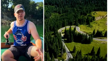 Doi americani, surprinşi de munţii din România. Peisajele i-au cucerit: 