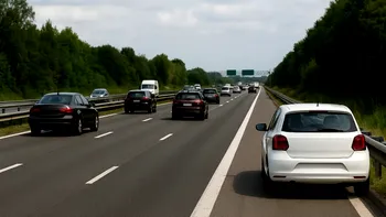 Când ai voie să oprești pe banda de urgență. Amenzile pot ajunge la 4.000 de lei și permisul se suspendă 90 de zile