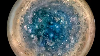 Misterul cosmic de la Polul Nord al lui Jupiter: valuri de plasmă nemaivăzute până acum în sistemul solar