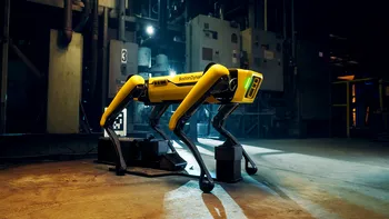 Câinii-roboți livrează pizza acum: Viitorul livrărilor tocmai a devenit realitate