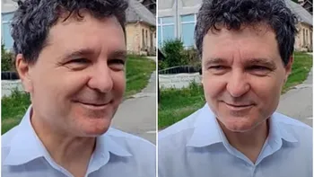 Cadoul neobişnuit primit de Nicuşor Dan în vacanţa prin România. Preşedintele s-a amuzat teribil