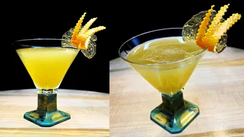Cum faci un cocktail pentru pasionații de lămâie și note citrice, un fel de Martini, dar nu chiar - Lemon Drop