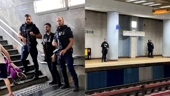 Mulți bucureșteni se întreabă ce caută jandarmii la metrou, în ultima perioadă. Jandarmeria Română vine cu un răspuns oficial