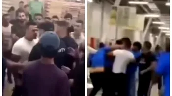 Scandal violent între zeci de muncitori români şi nepalezi. De la ce ar fi pornit conflictul? Video