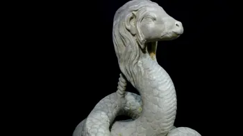 Statuia șarpelui Glykon de la Constanța: Unică în lume și cu o valoare istorică extraordinară
