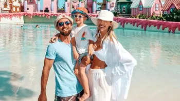 Surpriza pregătită de Gabriela Prisăcariu și Tiago pentru Dani Oțil încă de la prima oră a dimineții. Matinalul de la Antena 1 împlinește 45 de ani. Foto
