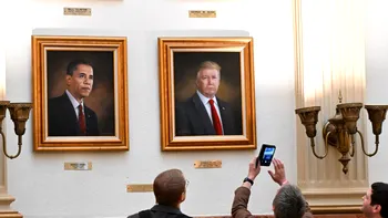 Decizia președintelui Trump în legătură cu portretele președinților Obama și Bush din Casa Albă i-a lăsat pe toți „tablou”
