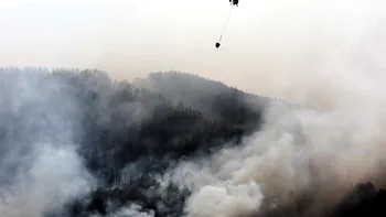Incendii în Thassos. Românii au început să plece de pe insulă din cauza focarelor, zonele în care intervin pompierii: 