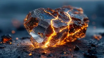 Mineral extraterestru descoperit într-un meteorit, cu proprietăți termice inexplicabile pentru știință