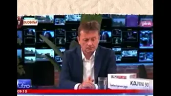 Momentul în care un ministru sârb face AVC în direct, în timpul unei emisiuni. Oficialul este în spital, în stare gravă VIDEO