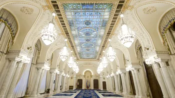 Sala Unirii de la Palatul Cotroceni, un simbol al istoriei. De ce a fost depus sicriul lui Ion Iliescu aici