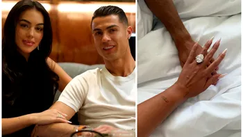 Georgina Rodriguez a spus „Da”. Cum arată și cât costă inelul cu care Cristiano Ronaldo și-a cerut iubita în căsătorie