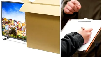 O femeie din Cluj a comandat un televizor și se aștepta să îi fie livrat în locuință. Problema întâlnită odată ce au venit curierii: ”L-au desfăcut. Așa e procedura”