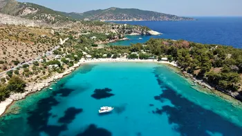 Plajele din Thassos unde nu se poate ajunge din cauza incendiilor. Sunt preferatele românilor, printre ele este şi Marble Beach