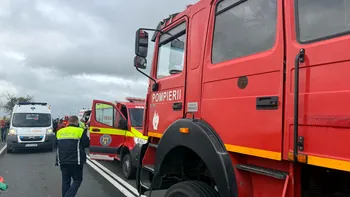 Accident grav în Constanța: Plan Roșu de Intervenție activat după ciocnirea unui microbuz cu 15 pasageri și a unei mașini