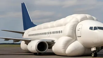 Avionul cu airbaguri uriașe și inteligență artificială pentru aterizări fără explozie. Un proiect inedit, dar cât de realist este