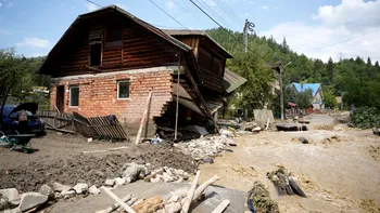 Cod galben de inundații în 14 județe: hidrologii avertizează risc de viituri