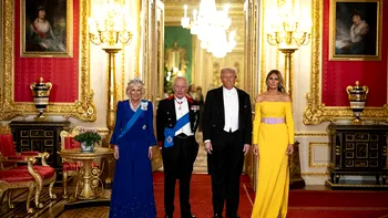 Meniul regal la dineul de la Castelul Windsor, dezvăluit. Coniacul a fost din 1912, anul în care s-a născut în Scoţia mama lui Donald Trump