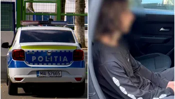 Primele imagini cu adolescentul care a trimis amenințări către școli și spitale. Tânărul a avut complice o fată de 14 ani și a fost internat după audieri
