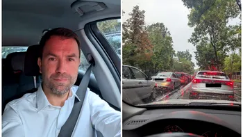 Planul lui Cătălin Drulă pentru fluidizarea traficului din Capitală. Blocat la semafor, cere părerea bucureştenilor: 