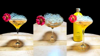 Cum faci un cocktail cu Tatratea, descoperi lichiorul pe bază de ceai din munții Tatra și înveți să faci o spumă cu lecitină