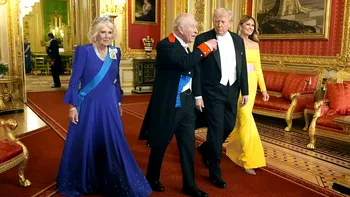 Discursurile Regelui Charles și ale lui Donald Trump la banchetul de la Castelul Windsor. Președintele american, impresionat de ospitalitatea Familiei Regale