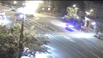 Amendă de 15.000 de lei și suspendarea permisului pentru 600 de zile pentru un tânăr din Constanța, după o cursă nebună prin oraș