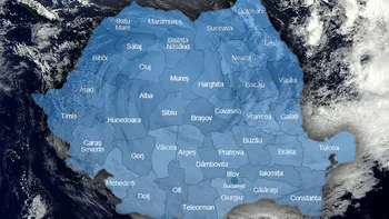 Un alt ciclon ajunge în România. Vremea se răceşte din nou, sunt anunţate ninsori în mai multe zone