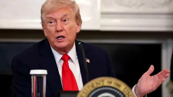 Incident în timpul discursului lui Donald Trump în Parlamentul Israelian. Un bărbat a fost scos cu forța din sală. Reacția președintelui SUA: „Ați fost eficienți”