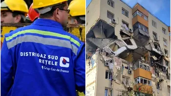 Prima reacție Distrigaz după explozia devastatoare din Rahova: „Echipele de intervenție au ajuns la fața locului în momentul producerii exploziei”