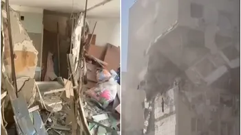 Primele imagini din interiorul blocului din Rahova în care a avut loc explozia devastatoare VIDEO