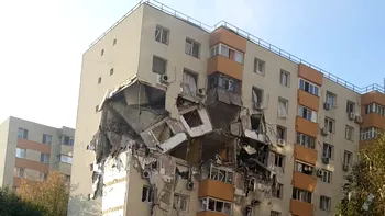 VIDEO Primele secunde după explozia din Rahova. Imagini dramatice surprinse imediat după deflagrație