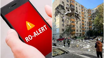 RO-Alert după explozia blocului din Rahova: Evitați zona, îndepărtați-vă de locul accidentului