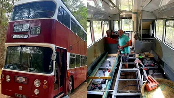 Nimic nu se pierde, totul se tranformă: Ce a făcut un cuplu cu un autobuz vechi și cum vrea să scoată bani buni din el acum