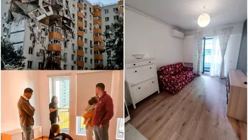 Cum arată apartamentele în care au fost mutaţi locatarii blocului din Rahova. 