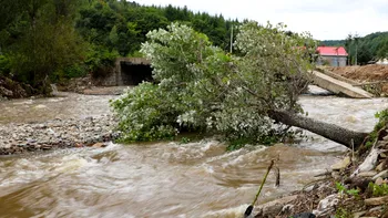 Cod roşu de inundaţii. Autorităţile se aşteaptă la ce e mai rău în următoarele ore