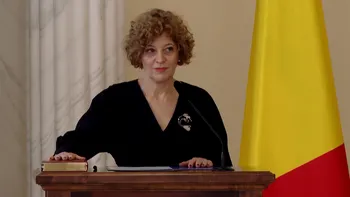 Oana Gheorghiu a depus jurământul ca vicepremier la Palatul Cotroceni. Marele absent de la ceremonie