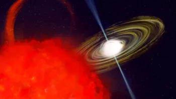Semnal cosmic unic: astronomii au surprins „primul puls” al unei stele nou-născute