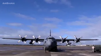 Explozie uriașă după prăbușirea unui avion militar NATO în Georgia. La bord se aflau 20 de militari turci