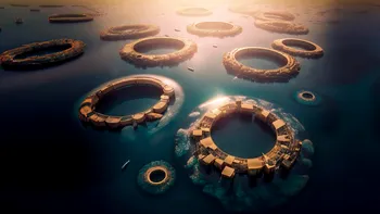 Polimeropolis, orașul futurist construit din plastic reciclat care ar putea pluti pe Marea Insulă de Gunoaie din Pacific