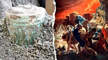 Un artefact egiptean, descoperit într-o bucătărie romană de acum 2.000 de ani, dezvăluie un schimb cultural surprinzător