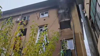 Cauza exploziei dintr-un bloc din Balş. Nu a fost vorba despre scurgeri de gaze, anunţă Distrigaz