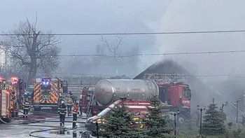 Incendiu devastator la o pensiune din Gura Humorului. O femeie a fost găsită carbonizată. Ce nereguli au gasit pompierii. Update