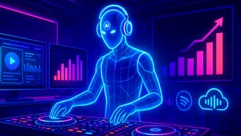 Muzica făcută cu inteligență artificială face valuri la nivel global în topurile Billboard și Spotify. Încă o industrie este amenințată de AI